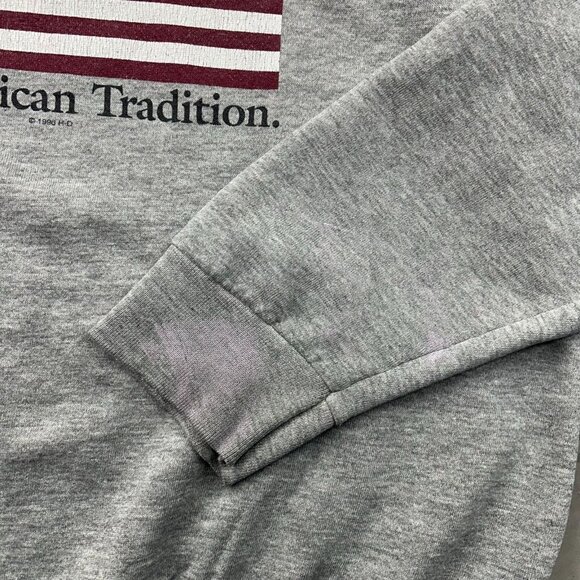 90s Vintage Harley Davidson Sweatshirt Mens Large American Tradition Crewneck - Picture 8 of 12